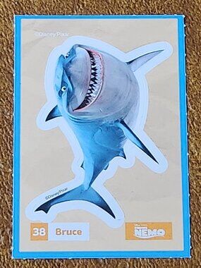 Loblaws Disney Stickers - 38 Bruce - MAKE A BUNDLE!!